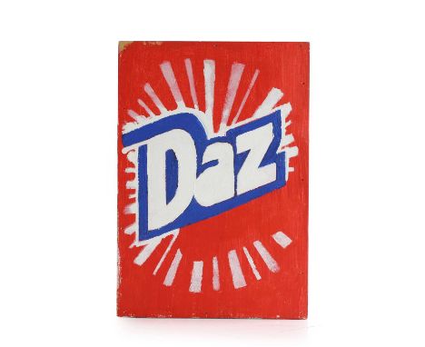 ▲ Clive Barker (b.1940) 'Daz' painted wood, signed 'Clive Barker' and inscribed with title on base16cm wide6.5cm deep23cm hig