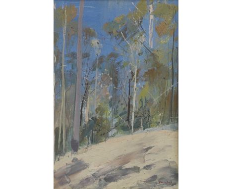 ▲ Jamie Boyd (Australian-British, b.1948) Shoalhavensigned 'Jamie Boyd' l.r., oil on board31 x 23cmCondition ReportFramed: 49