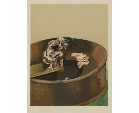After Francis Bacon 'Portrait of George Dyer Crouching', 1966lithograph in colours from 'Derrière le Miroir' no.162, publishe