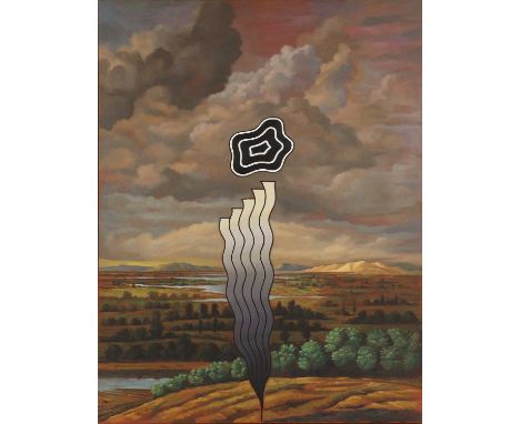 ▲ José María Córdoba (Spanish, b.1950) 'El Rio'signed and dated 'CORDOBA 2001' l.l., oil on canvas laid on board200 x 150cmIl