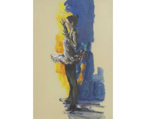 ▲ Donald Hamilton Fraser (1929-2009) Coppélia mixed media59 x 37cmProvenance: With W H Patterson, London.Condition ReportFram