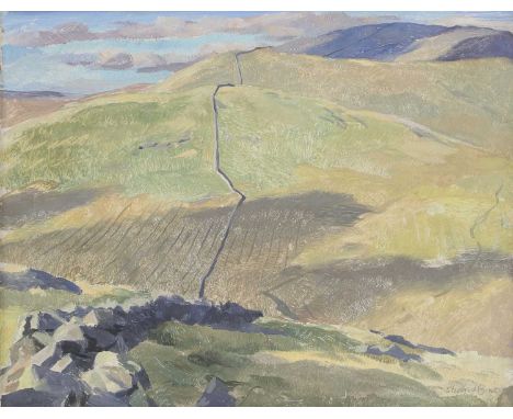 ▲ Stephen Bone (1904-1958) Cairnsmore of Carsphairnsigned 'Stephen Bone' 'l.r., also signed and inscribed with title verso, o