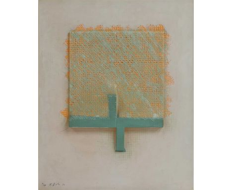 ▲ Richard Smith (1931-2016)  From the 'Logo Suite' screenprint in colours, vacuum-formed plastic relief, signed and dated 'R.