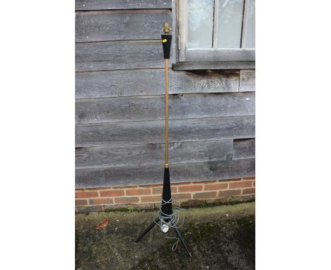 A "Sputnik" standard lamp, 75" high