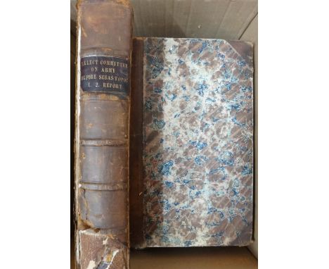 CRIMEAN WAR -  Report of the Commission of Inquiry into the Supplies of the British Army in the Crimea  . . .  (with) the App