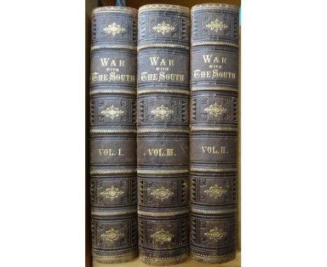 TOMBES (R.) & SMITH (B.G.)  The War with the South: a history of the Great American Rebellion  . . .  First Edition, 3 vols. 