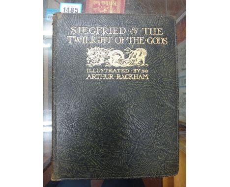 RACKHAM (A.)  Siegfried & the Twilight of the Gods; by Richard Wagner  . . .  First Edition. pictorial title, 30 coloured pla