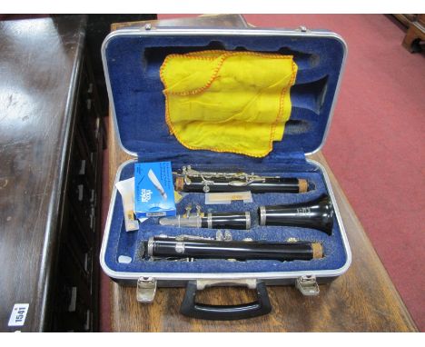 Boosey &amp; Hawkes London Clarinet. (cased).