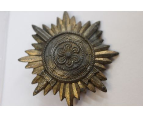 WW2 Third Reich Ostfolk Award First class in Gold with Swords.