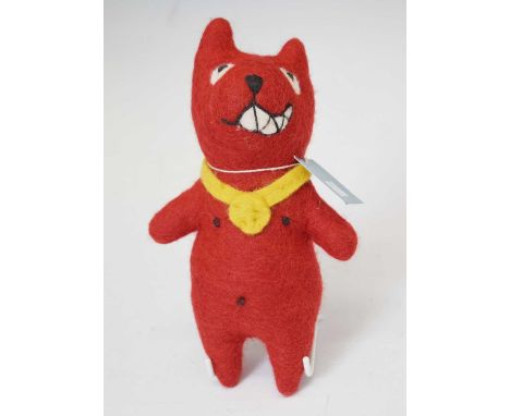 Sir Grayson Perry RA (b.1960) - 'Red Alan' small plush toy, sold by the Royal Academy in celebration of their 250th Anniversa