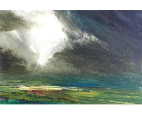 James Naughton (British, b. 1971): 'Light Field', an expansive landscape view, signed and dated 2006 lower right, titled, sig