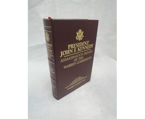 Americana. President John F. Kennedy: Assassination Report of the Warren Commission. Nashville: The FlatSigned Press, 2004. L