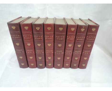 Samuel Pepys. Wheatley, Henry B. (ed.) - The Diary of Samuel Pepys. London: George Bell and Sons, 1904-1905. Eight volume set