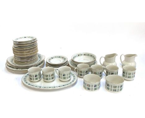 Royal Dalton 'Tapestry' part dinner service, approx 55 pieces