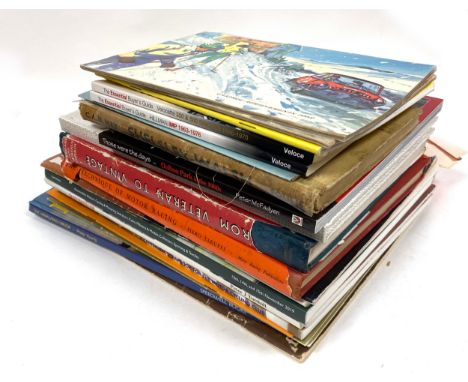 BOOKS MOTORSPORT. Pamphlets and slim vols./journals etc. Also, KARSLAKE, K./POMEROY, L., 'From Vintage to Veteran etc.', Temp
