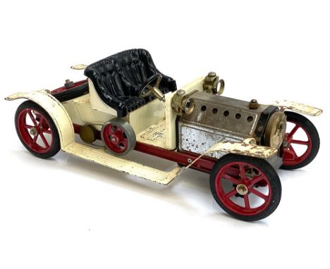 A vintage 1970s Mamod steam engine car SA1, 39cmL
