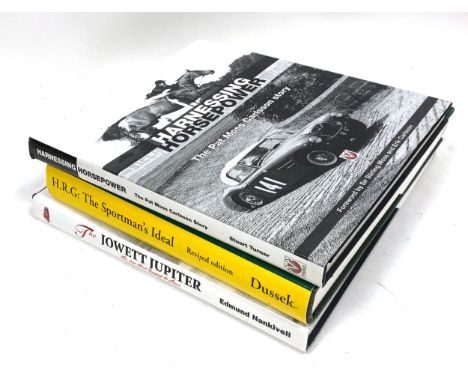 MOTORING BOOKS: TURNER, S. 'Harnessing Horsepower: The Pat Moss Carlsson Story', Veloce, 2011. One small mark to endpaper oth