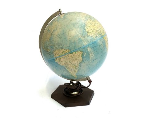 LIGHTING. An  illuminated globe/lamp by 'Scan Globe A.S.'. Made in Denmark in 50s/60s? Has USSR, for example.