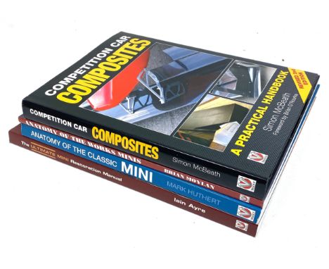 MOTORING BOOKS: MINI. Three sought after books. All Veloce pub. MOYLIN, B., 'Anatomy of the Works Mini'. AYRE, I., 'The Ultim