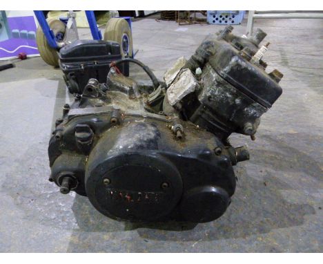 MOTORCYCLE.   A YAMAHA RD250? MOTORBIKE 2 STROKE TWIN ENGINE, No 1A2 481638.
