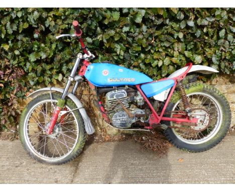MOTORCYCLE:   BULTACO 350cc TRIAL MOTORBIKE.  NO REGISTRATION, ENGINE No.  JM1590217.