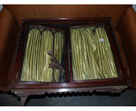 THREE 18th.C.SMALL CABINETS OF CHIPPENDALE DESIGN.