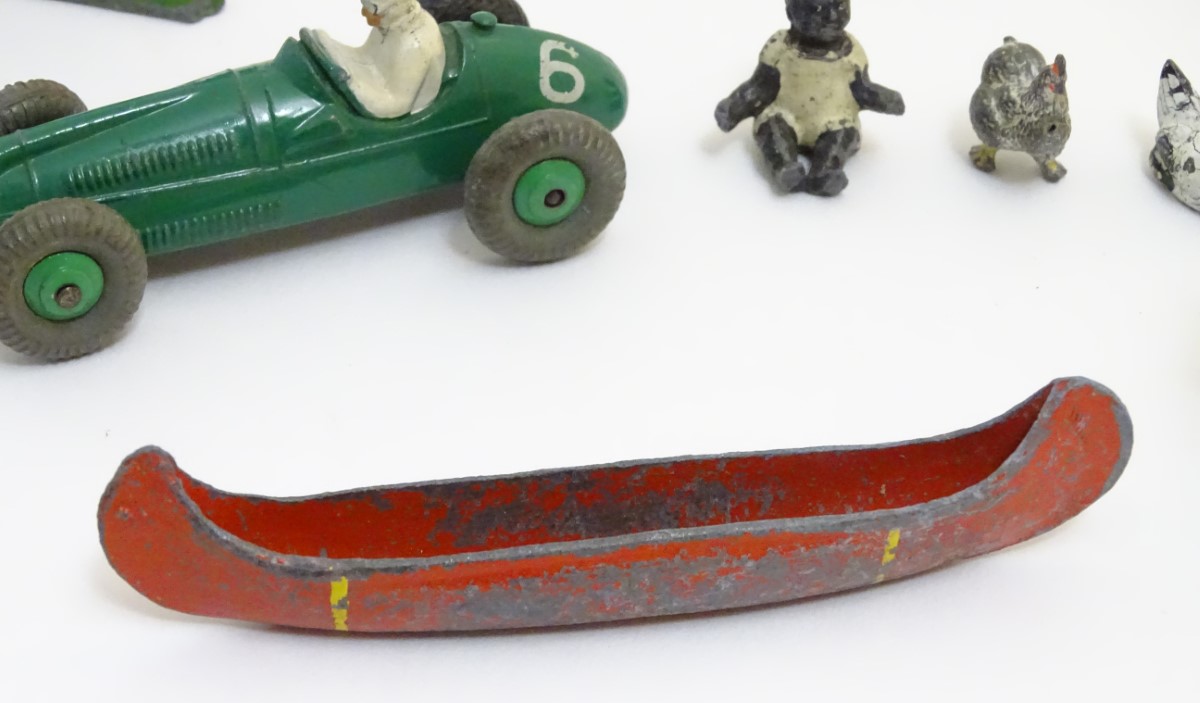 Toys a selection of early to mid 20thC diecast lead and alloy figures