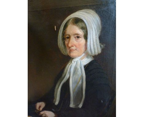 19th Century English School
HALF LENGTH PORTRAIT OF A SEATED LADY
Oil on canvas, 73 x 60 cms