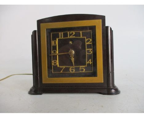 Vintage Smiths Electric Bakelite Clock.  Believed to be working.  Not tested. 