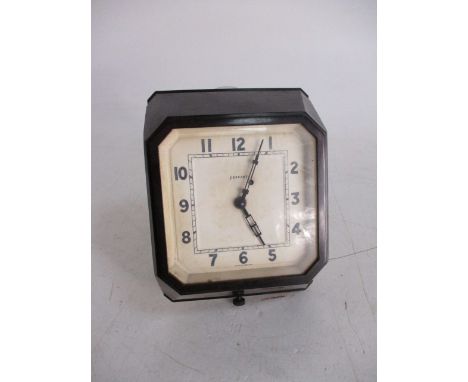 Vintage 'Farranti' Bakerlite Clock.  Working when tested. 