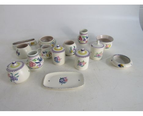 Collection f vintage Poole pottery 