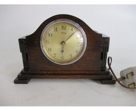 Ferranti art deco electric mantle clock. Working 