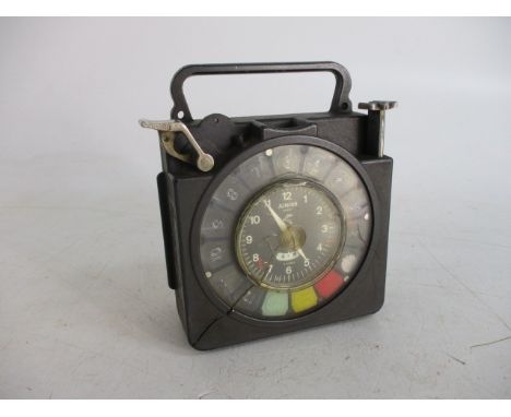 Vintage 'Junior' Automatic Timing Clock.  Made in Stacksteads 