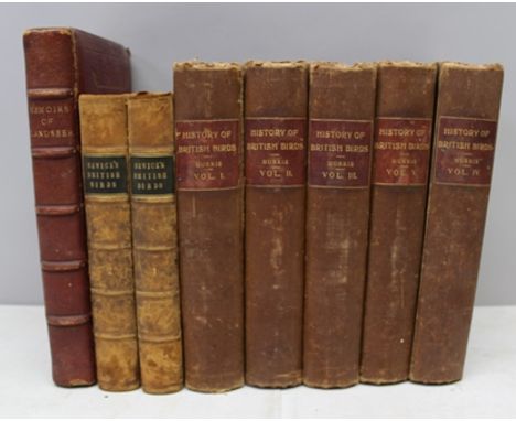 BEWICK, Thomas "A History of British Birds", Newcastle 1832, two half calf vols., printed with images from his wood blocks, F