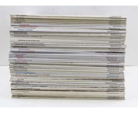 A COLLECTION OF APPROXIMATELY 45 "ELIZABETH HARVEY-LEE" PRINTS REFERENCE CATALOGUES, each themed, such as "Work and Play", il