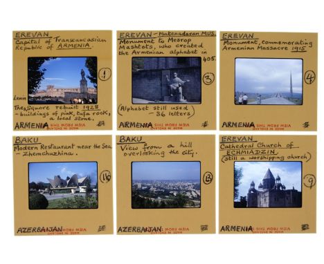 * World Travel. A group of 6,880 35mm colour slides, circa 1960s/1970s, scenes and views in Great Britain, Europe and around 