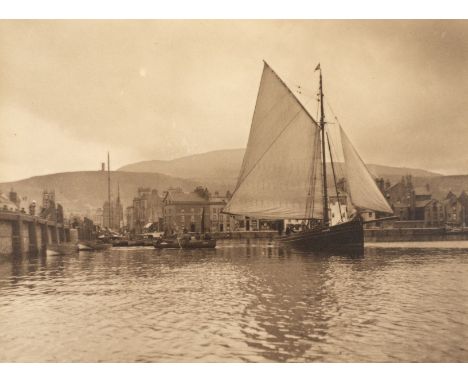 * Isle of Man. Ramsey Harbour, Isle of Man, by J.W. Tempest, circa 1920, vintage gelatin silver bromide print, 27 x 36cm, mou