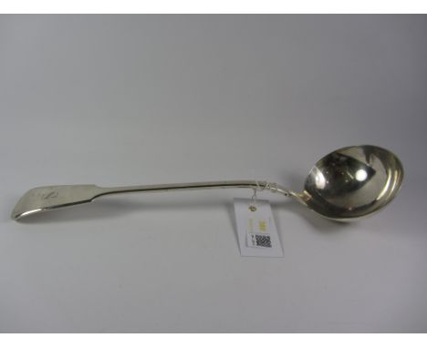 Victorian silver ladle by Frederick Elkington Birmingham 1880 approx 8.2oz Condition Report Click here for further images, co