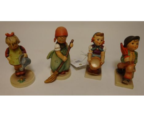 Four Goebel Hummel figures Condition Report Click here for further images, condition, auction times & delivery costs