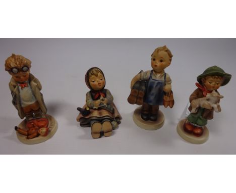 Four Goebel Hummel figures Condition Report Click here for further images, condition, auction times & delivery costs