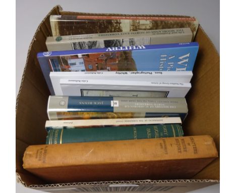 Books - Selection of books mainly from the Whitby area including 'Forty Years in Moorland Parish' by Rev J. C. Atkinson, 1891