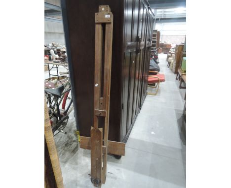 A vintage Windsor and Newton artist's easel 