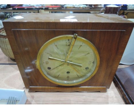 A mid 20th Century Elliott mantle clock by H Pudduck & Sons Southport