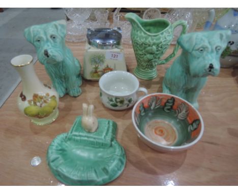 A selection of ceramics including Sylvac and Wade etc