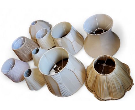 Lighting - shades, various sizes