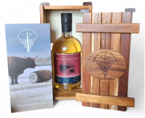 Abhainn Dearg Distillery, From Tthe First Bottling of The First Legal Single Malt produced in the Outer Hebrides, bottle no. 