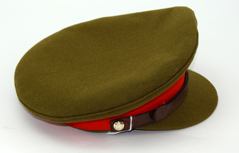 british army officers peaked cap