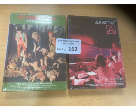 Records : JETHRO TULL Anniversary edition CD sets with books 50th/40th (2) both sealed - fine cond