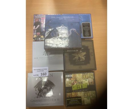 Records : Collection of CD box sets sealed inc Kate Bush, Queen, Marley etc