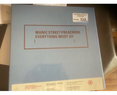 Records : MANIC STREET PREACHERS - Everything Must Go CD/DVD/LP box set sealed fine (88751899827)